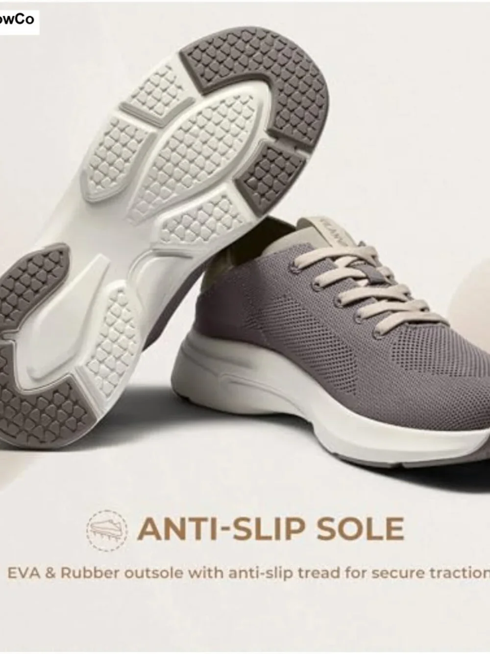 Convertible Fold-Down Heel Walking Shoes with Breathable Knit Upper, Cushioned